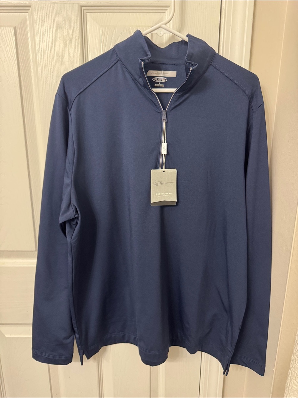 Greg Norman Collection Navy Blue  Quarter-Zip